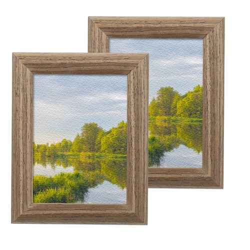 2pcs wood picture frames 4 - wood,