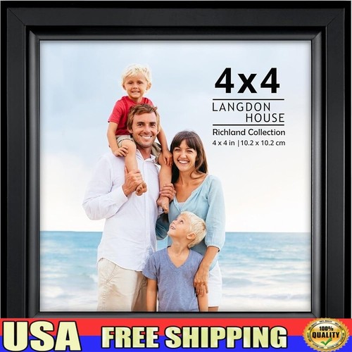 4x4 black picture frame modern - picture,